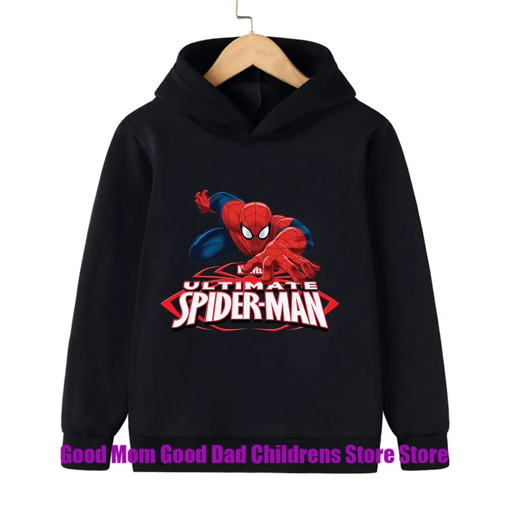 Marvel, Spider Man, Avengers, anime, parent-child hoodies, hoodies, Easter, Mother's Day gifts, casual, comfortable, trendy