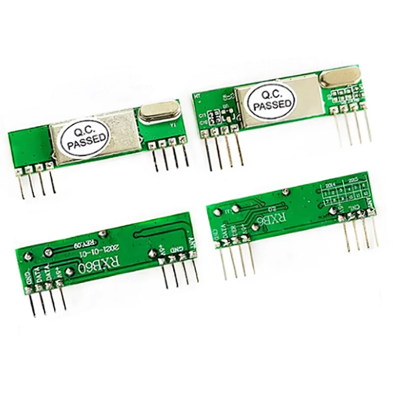 

RXB60 RXB6 433Mhz Superheterodyne Wireless Receiver Module With decoding Or Without decoding Development Board Module