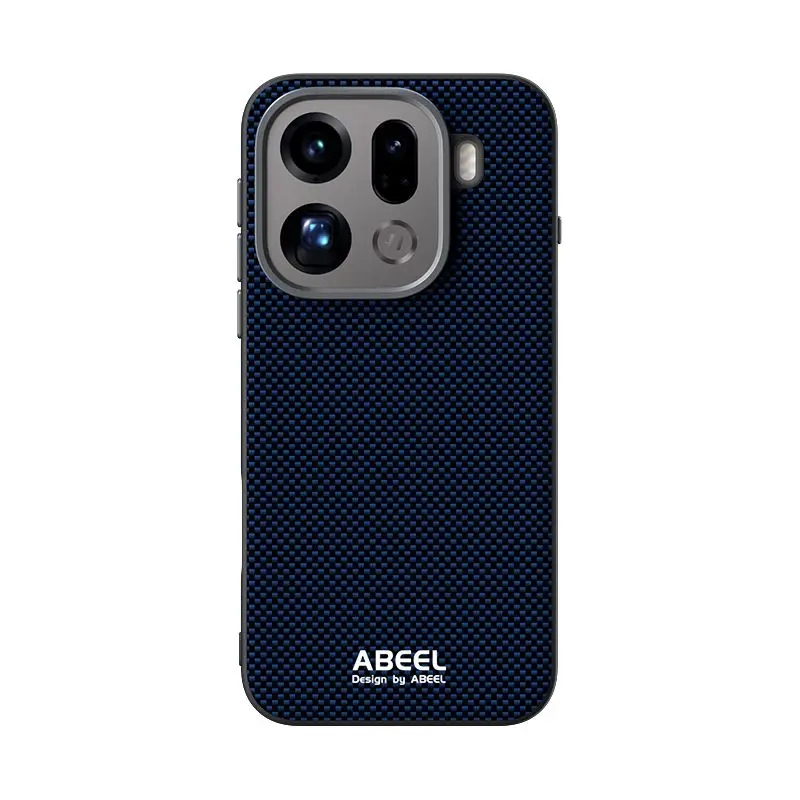 حافظة شحن لاسلكية فاخرة من Microrelief لهاتف oppo Find X9 Pro X8 Ultra X8S Plus Reno 14Pro غطاء حماية بإطار عدسة معدني #5