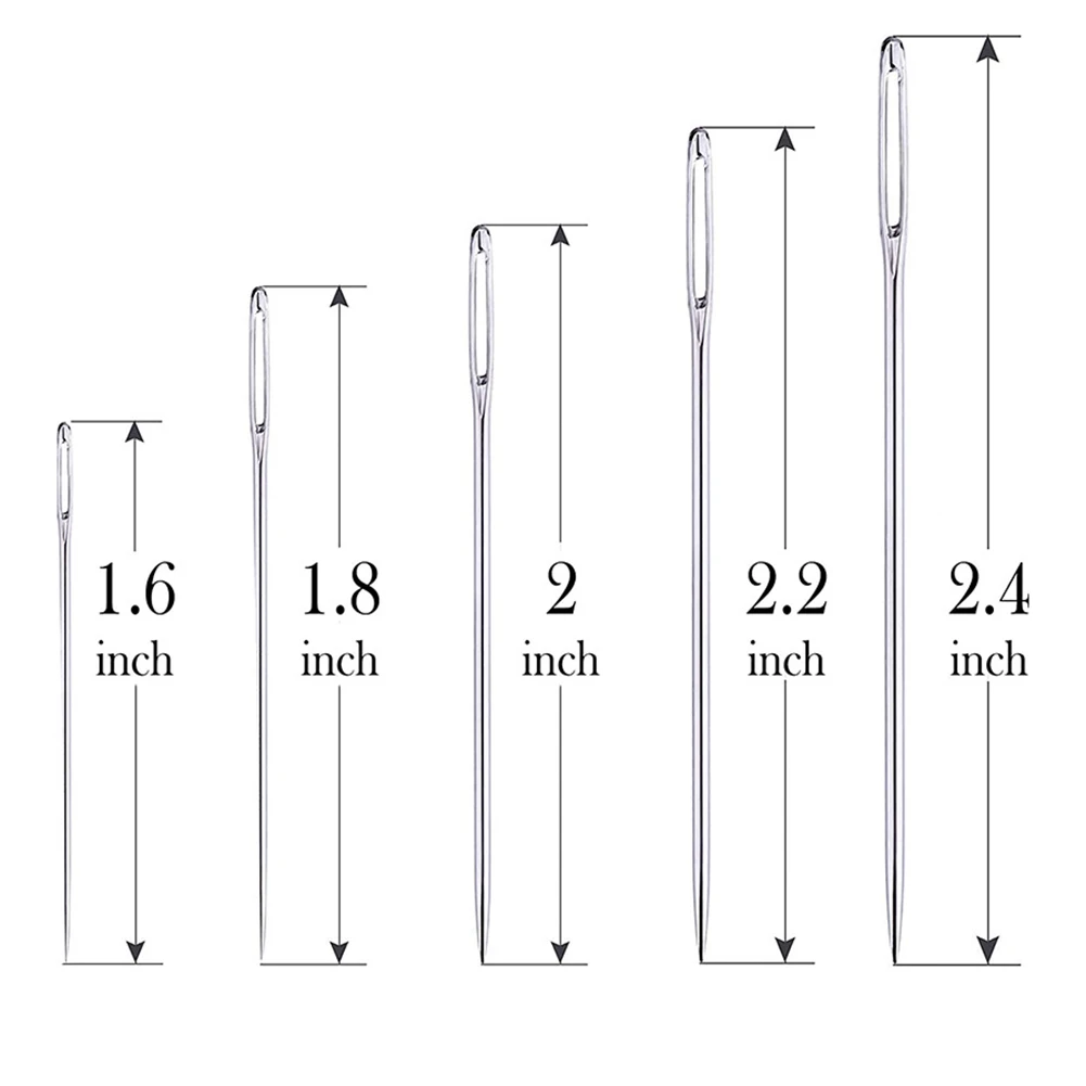 25pcs Stainless Steel Sewing Needles Home Threading Embroidery Stitching Tools image 7