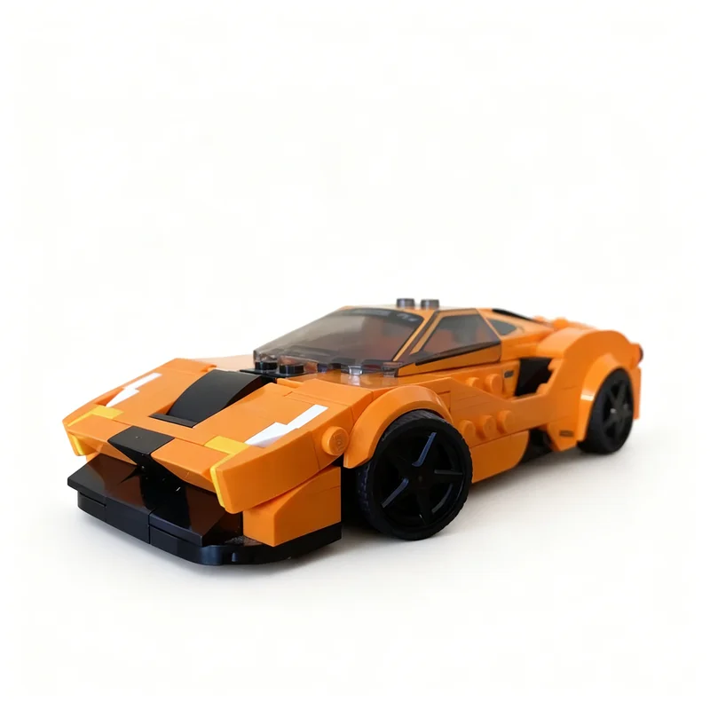 

305pcs MOC Best Ferari 488 Pista Ever City Champions Model Building Blocks Construction Toy Christmas Gifts DIY Creative Idea
