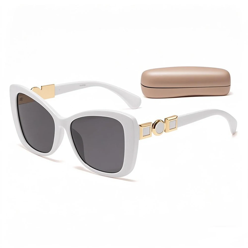 

Fashion Trend Cat Eye Sunglasses For Men Women Simple Retro Classic Vintage Design White UV400 Sun Glasses Unisex Eyewear 2025