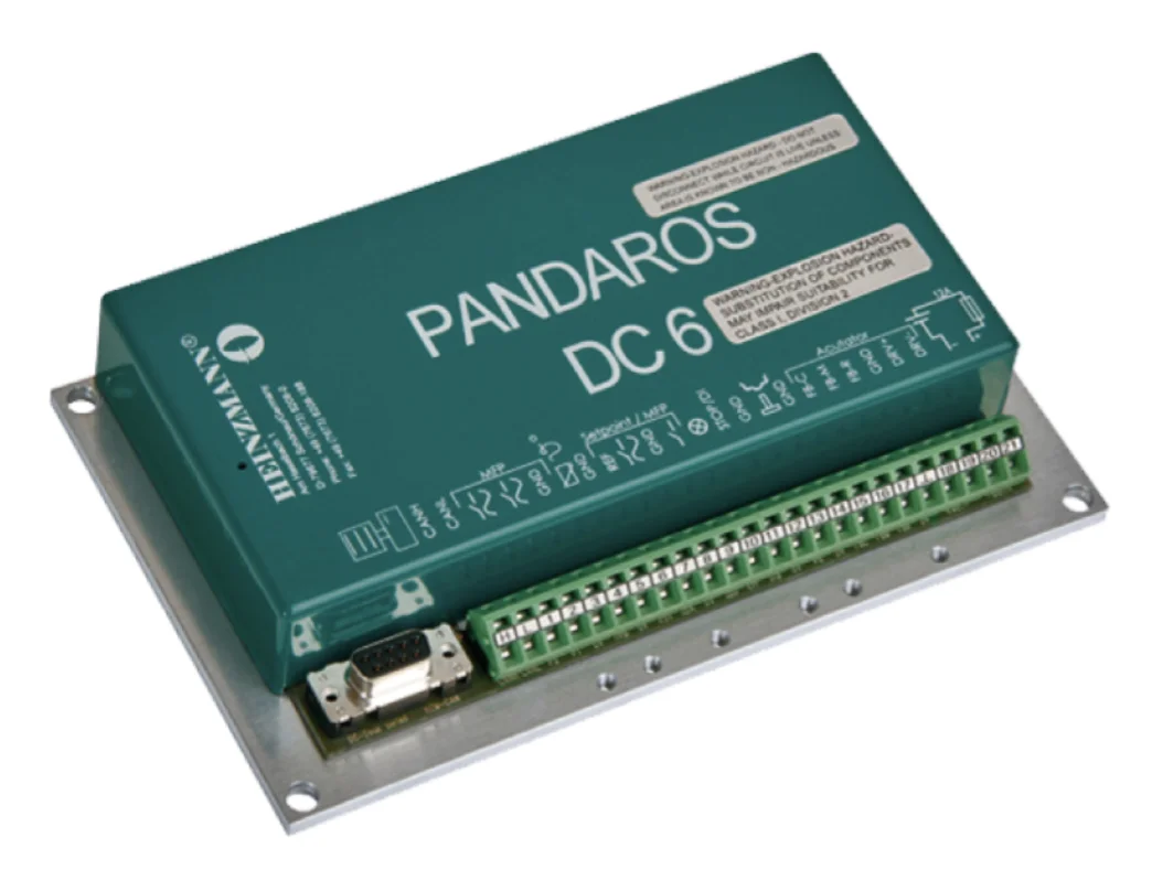 

Heinzmann Pandaros DC6 Digital Positioner Controller Generator Speed Control Module Speed Governor