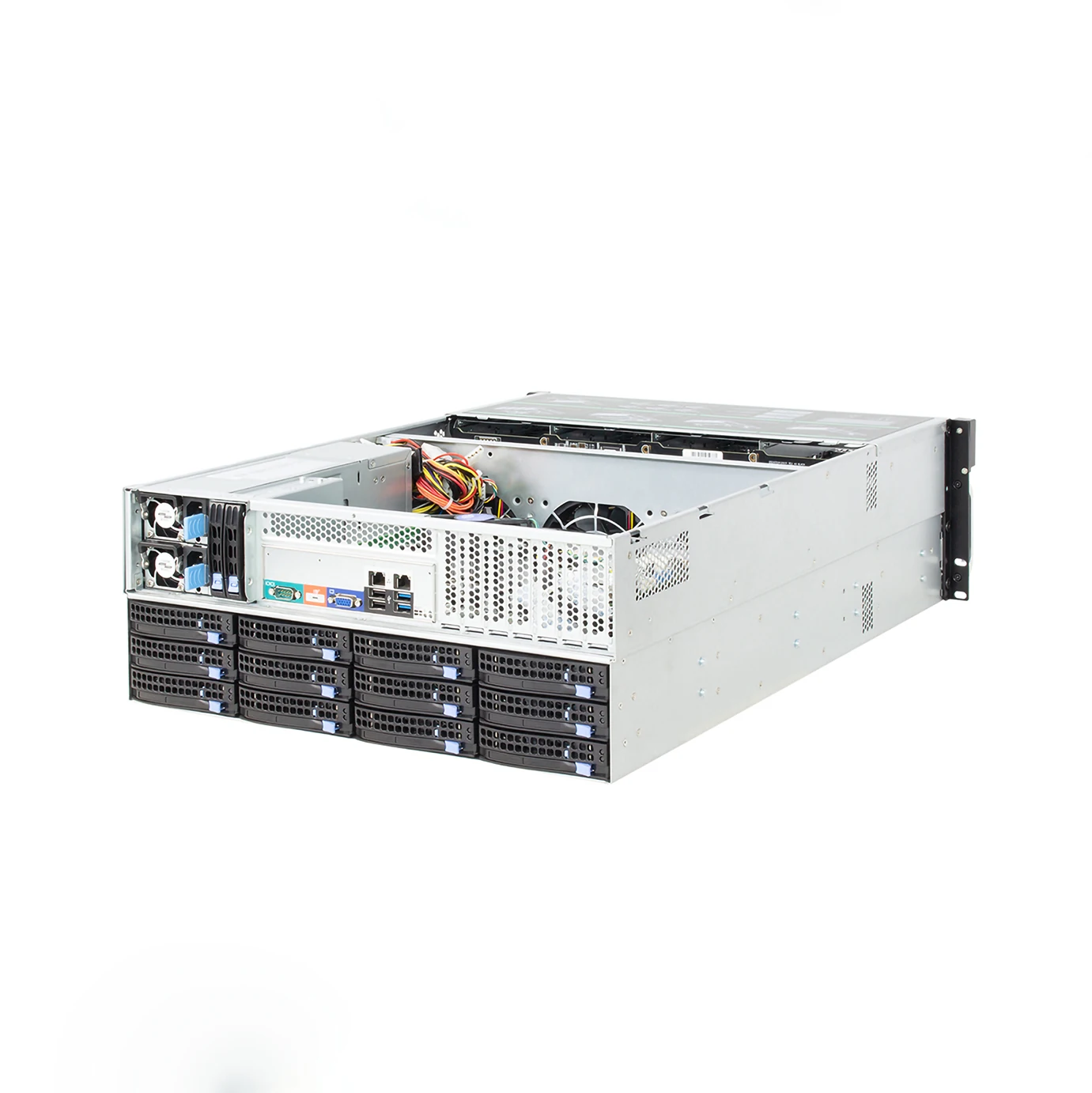 Expansor de China 4U 36 Bay 12G backplane rackmount, servidor de intercambio en caliente, chasis de caja de almacenamiento en la nube