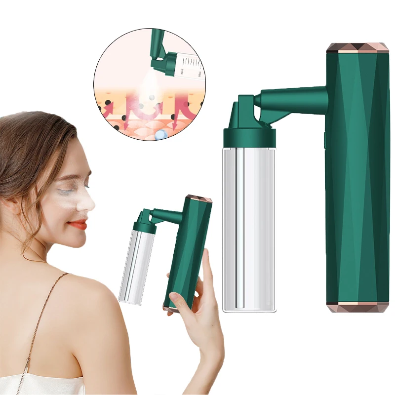 High Pressure Nano Spray Face Sreamer Oxygen Air Compressor Fog Mist Spray Gun Injection Instrument Airbrush Skin Care Tool