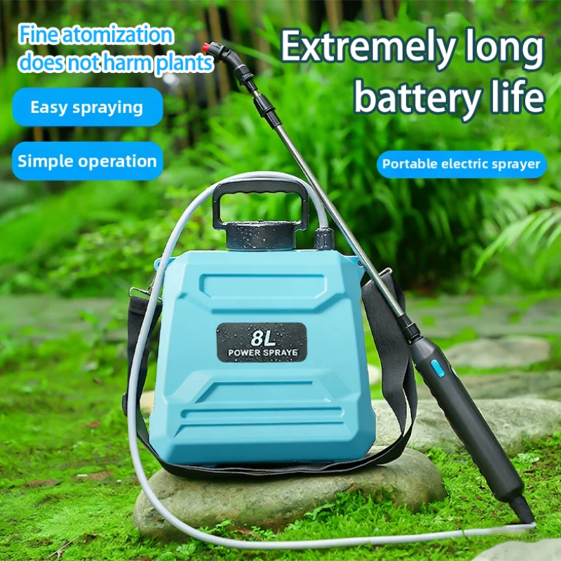 Electric Sprayer Portable Agricultural Sprayer for Home High-Pressure Pesticide Sprayer Garden Watering Flower Mist Machine