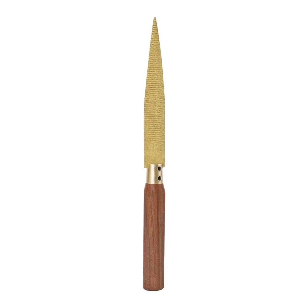 1pc 6-Inch Woodworking File Round Pointed Middle Tooth Saw Files For Sharpening Straightening Grinding Wood Carving Metal