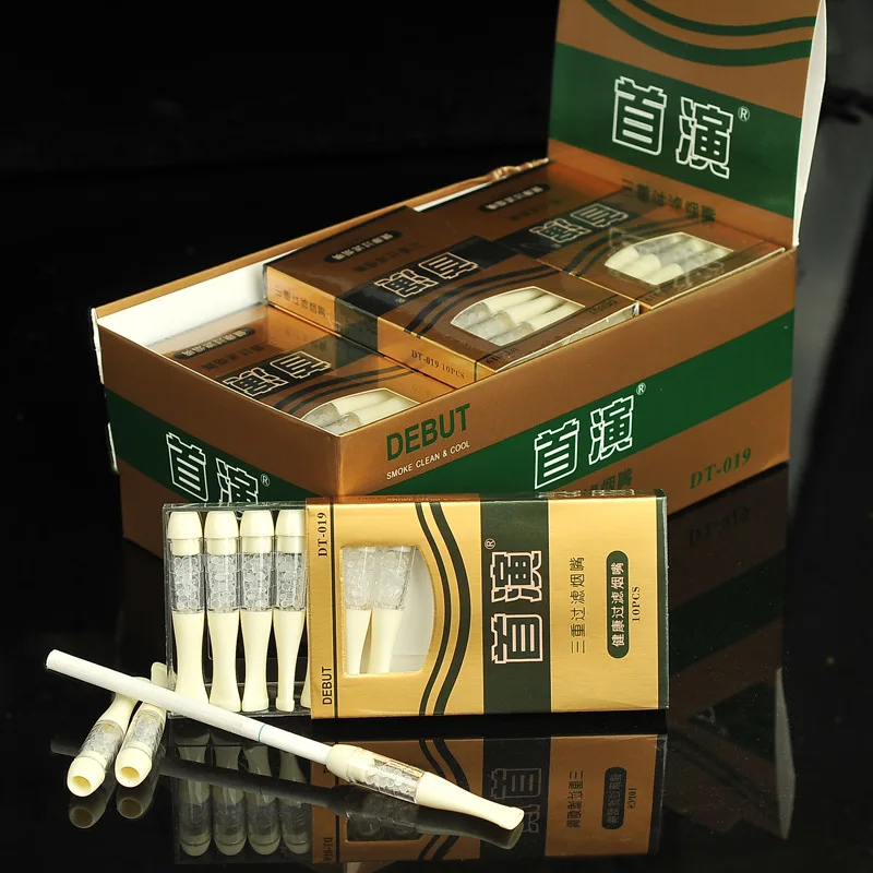 

Tobacco Pipe Filters 9mm Smoking Pipe Activated Carbon Filter Tips Smoking Accessories OD 8mm length 58mm 180pc/lot