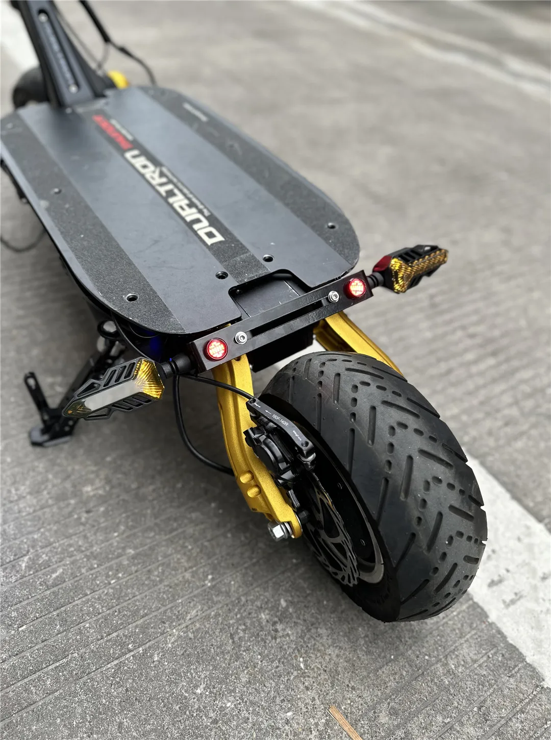 Universal LED Turn Signal Light Headlight Double Hron for Electric Scooter Thunder DT3 Victor