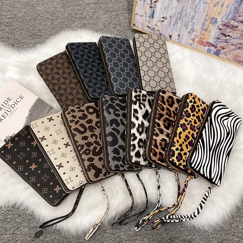 

Long Women's Wallet Personalized New Multi Clip Card Bag Large Capacity Clutch Bag Fashion Coin Purse Wallet