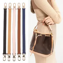 100% Genuine Leather Bags Strap Handle Strap for Universal Bucket Bags Short Shoulder Replacemen Straps Bag Accessories New