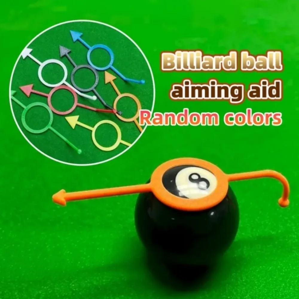 3pc Pool Billiard Ball Position Marker Plastic Beginners Training Aid Accessories for Precision Aim Ball Control Practice Tool