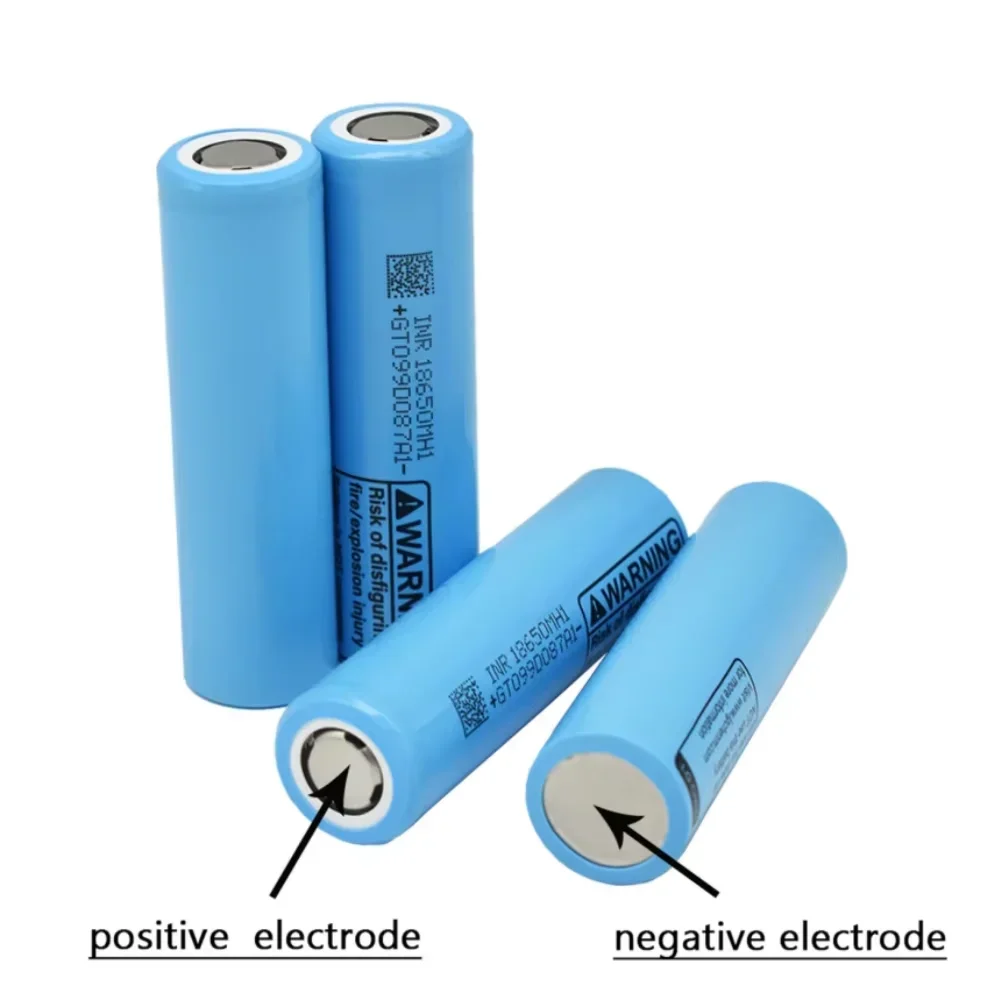 New 18650 3.7V 3200mAh High-Capacity 10A Discharge Battery INR18650-MH1 18650 3.2ah Rechargeable Li-ion Battery+Charger