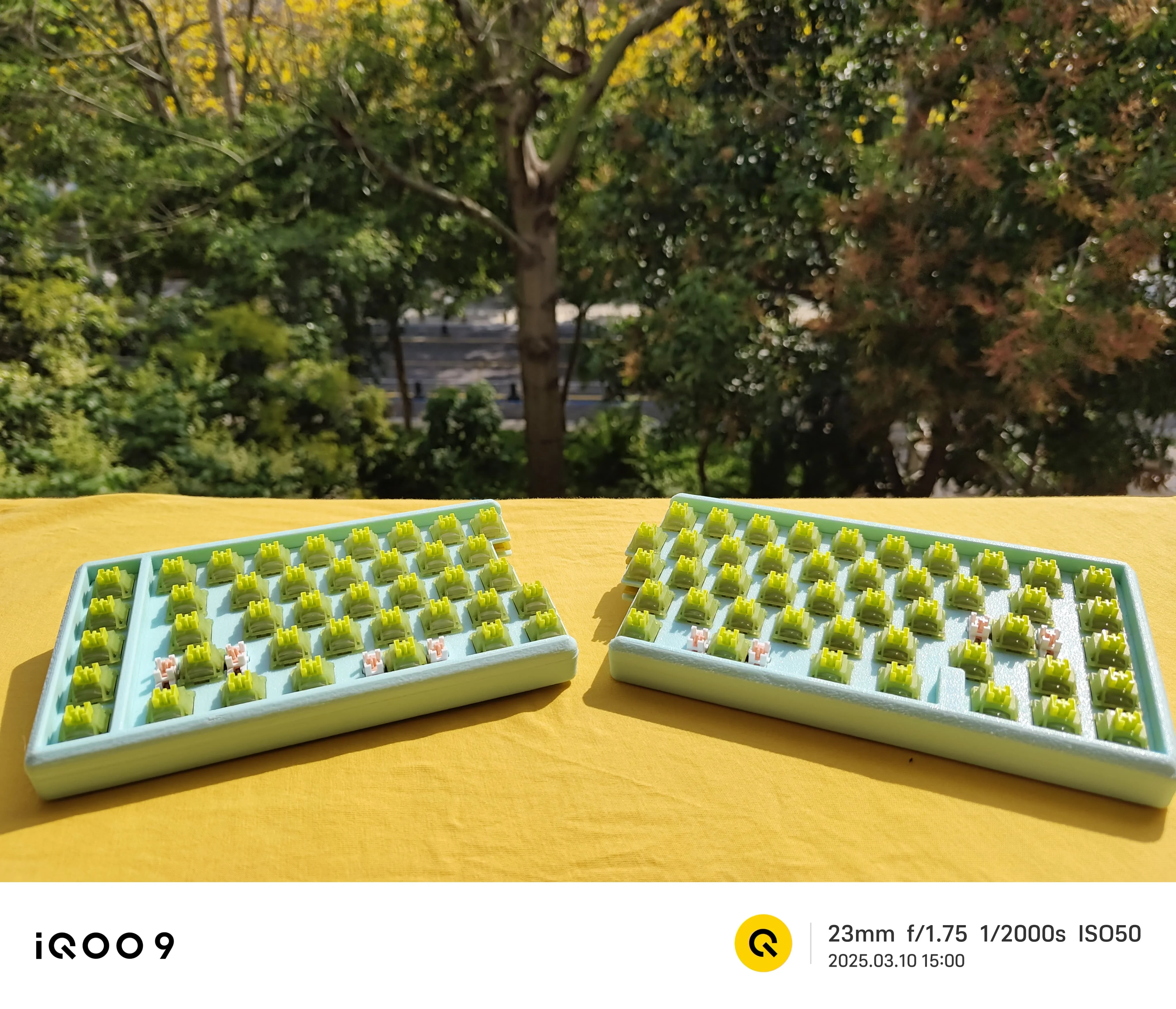 85key สายแยกชุดคีย์บอร์ด Palm Rest Hot Swap Custom QMK/VIAL RGB Type-c MX Switch แยกคีย์บอร์ดสนับสนุน Macros