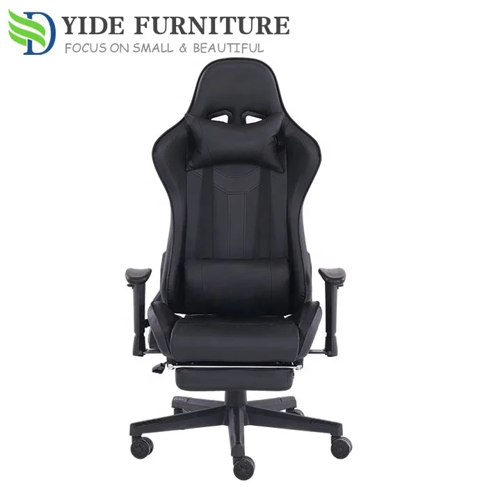 YYHC Leather Ergonomic Computer Silla Design Racing Luxury Office Chair Arm in Metle Design