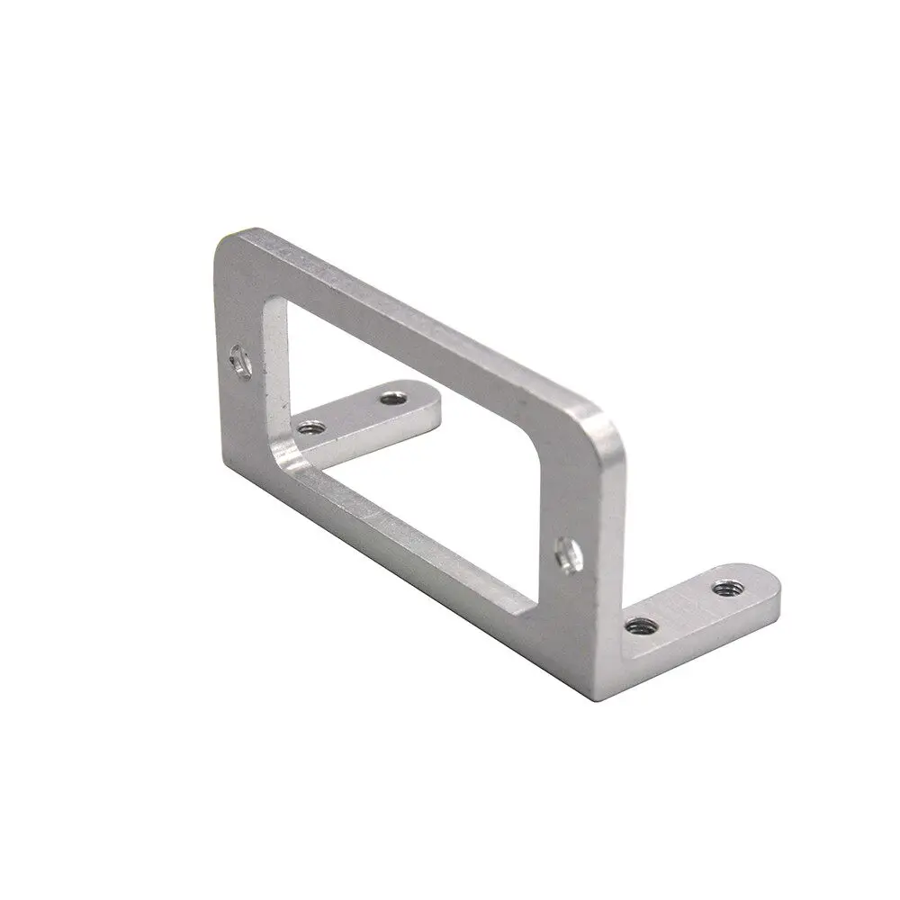3003 Size Aluminum Alloy Single Rudder Bracket Metal Rudder Mount Holder for RC Boat Airplane Model Upgrade Parts