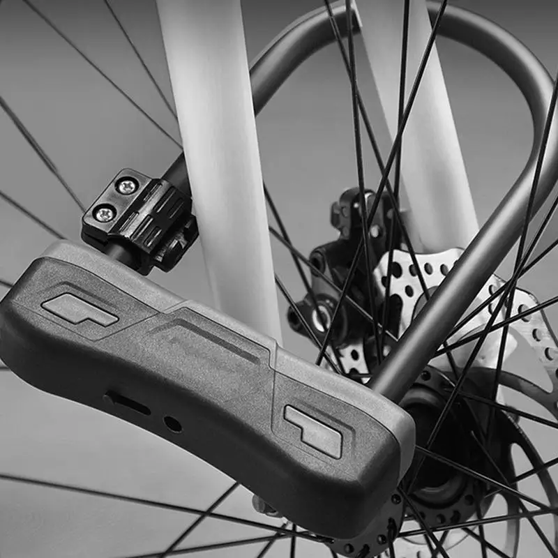 قفل الدراجة على شكل حرف U عالي التحمل على شكل حرف U مع ملحقات الدراجة النارية الرئيسية لرف المقود والطرق الجبلية والسفر للأطفال