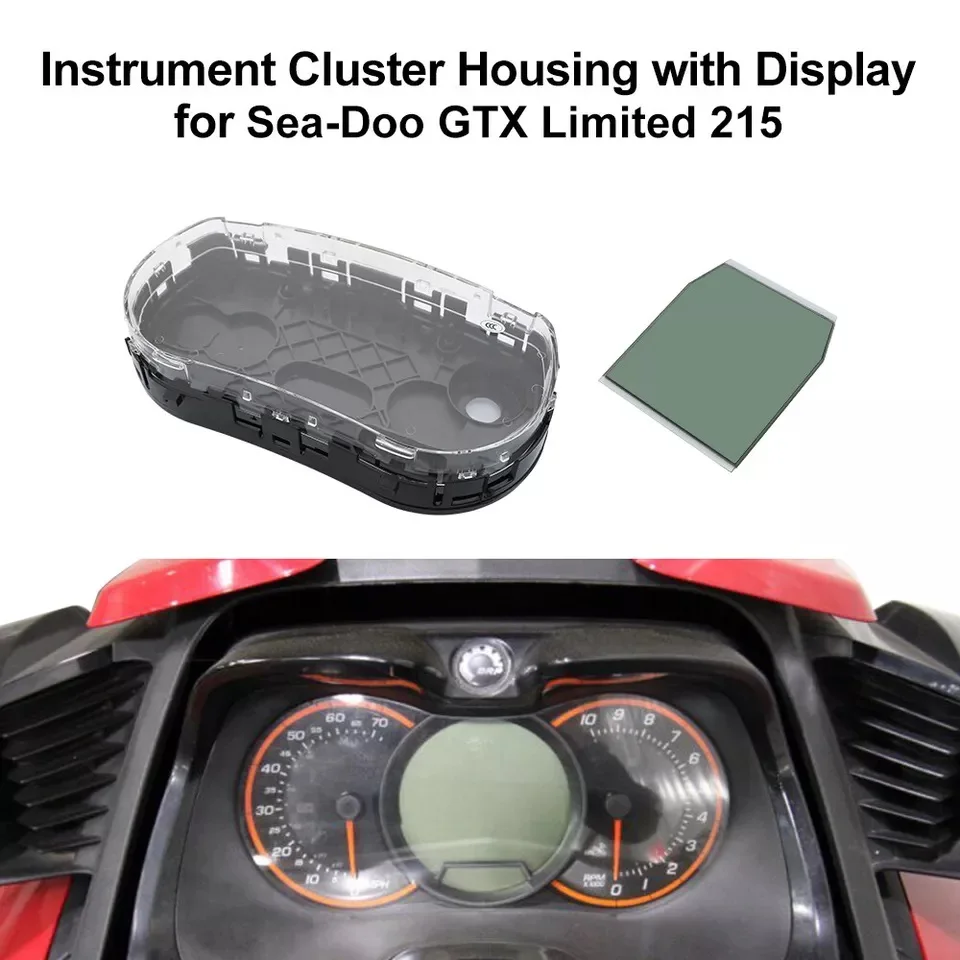 

Instrument Cluster Housing with Display for Sea-Doo 4-Tec GTX RXT WAKE Replace