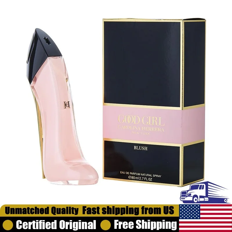 

Carolina Herrera Good Girl Blush Eau de Parfum Spray 2.7 Ounce Long-Lasting Luxury Floral Pheromones Perfume for Women 80 ML