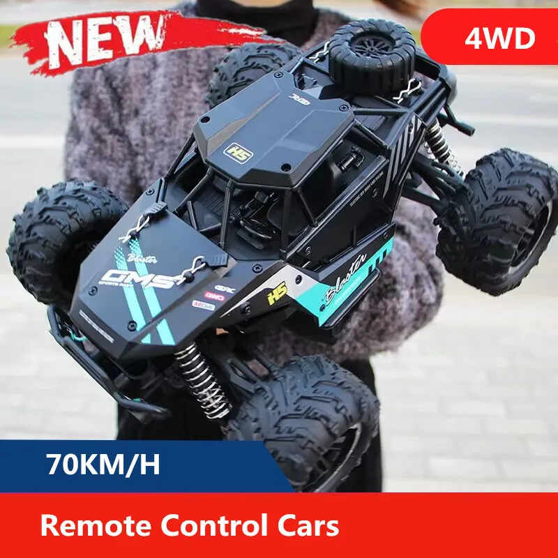 

2023 New 1:16 Scale RC Car 70km/h High Speed Off-Road Vehicle Drift Monster Truck Cars Toys For Adults Boys Gift