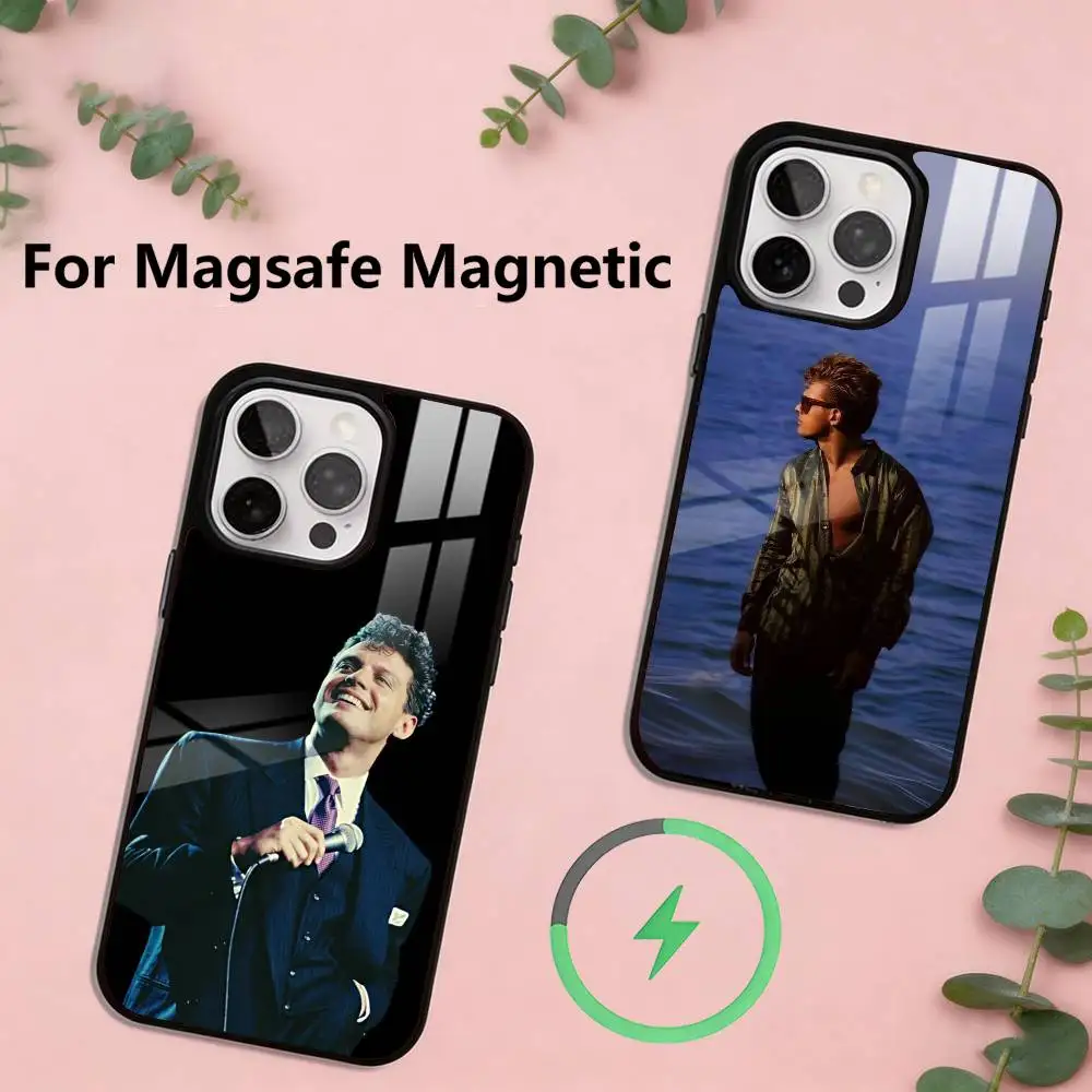 

Singer Luis M-Miguel Phone Case For iPhone17,16,15,14,13,12,11 Plus,Pro Magnetic with Magsafe Wireless Charging