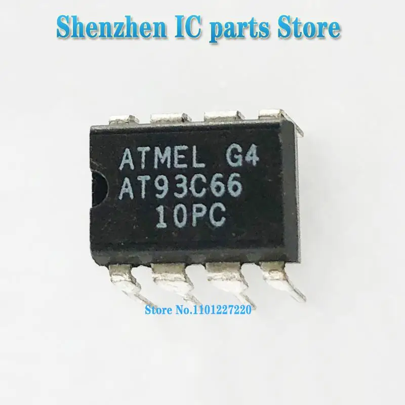 10 шт./лот AT93C66 DIP 93C66 93C66A DIP-8 в наличии