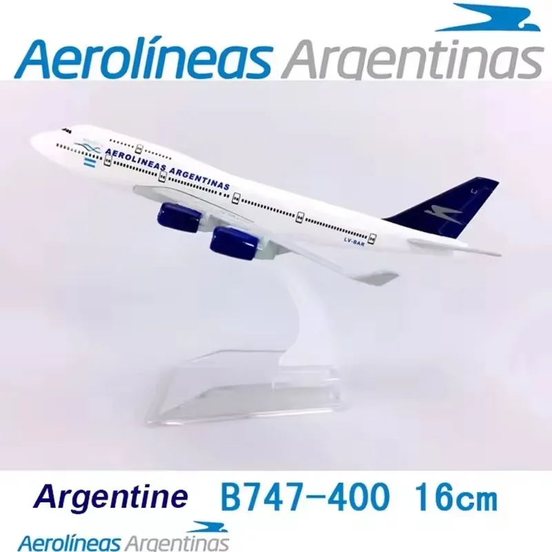 

1/400 16 см B747 Aerolineas металлическая модель самолета из сплава модель самолета памятная коллекция подарок