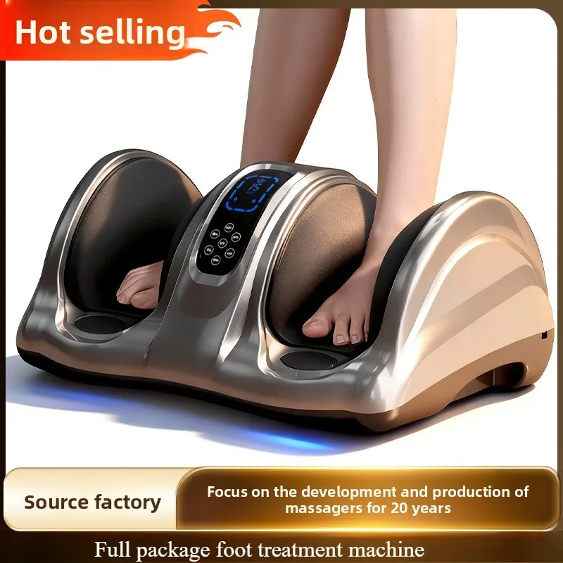

Full automatic foot massager home shiatsu massage, portable heating foot therapy instrument 5 modes to relieve pain