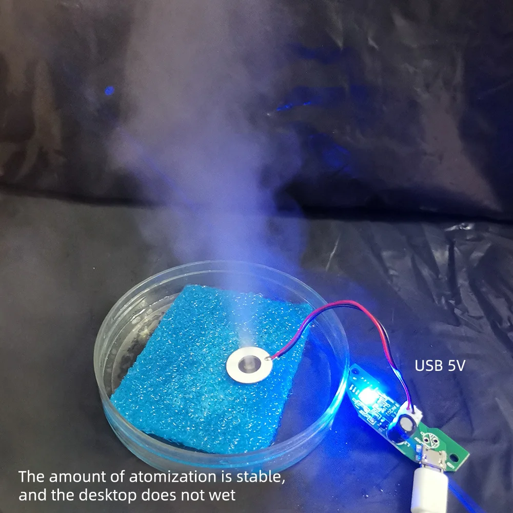1PC 16มม./20มม.DIY Moisturizing Transducer Mist Atomizer ฟิล์มอุปกรณ์เสริมจาน Ultrasonic Humidifier Repair อะไหล่