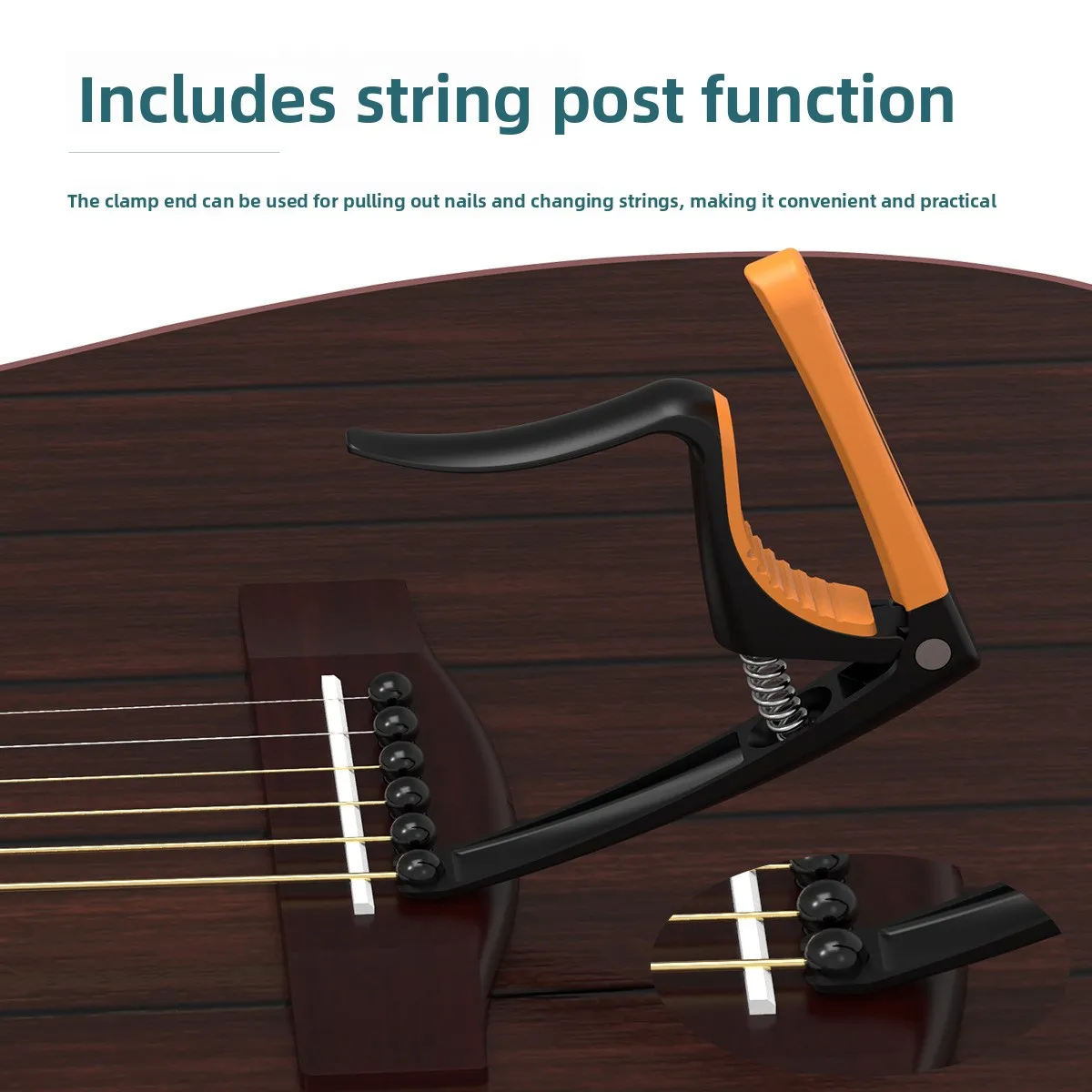 1pcs Guitar Capo Folk Classical Electric Guitar Personalized Tuner Tone Changing Accessories Ukulele Metal Clip