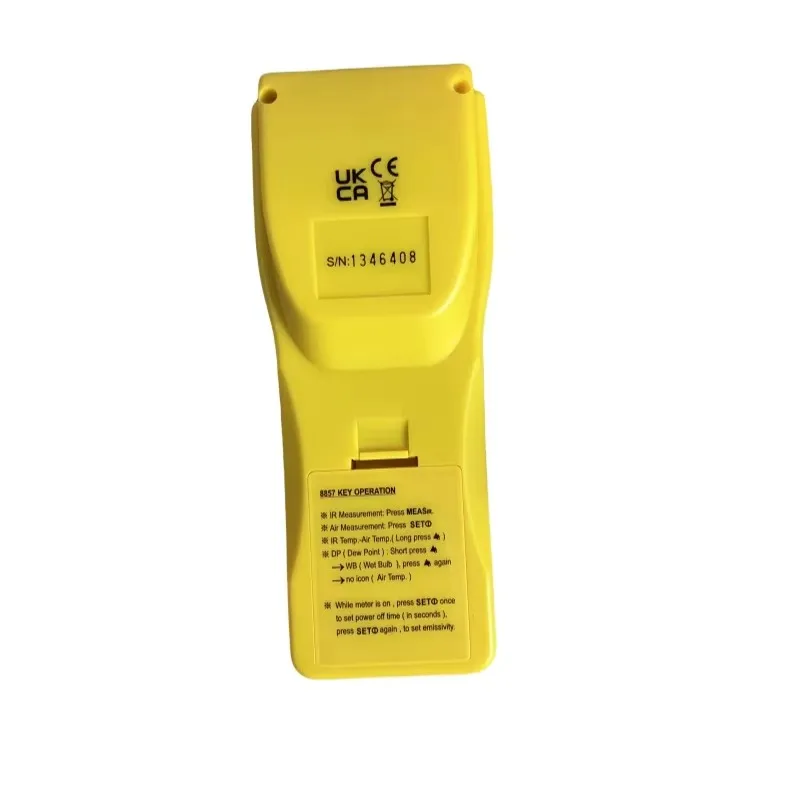 AZ8857 Multifunctional Infrared Thermohygrometer Dew Point Wet Bulb Fast Accurate Measuring Detector
