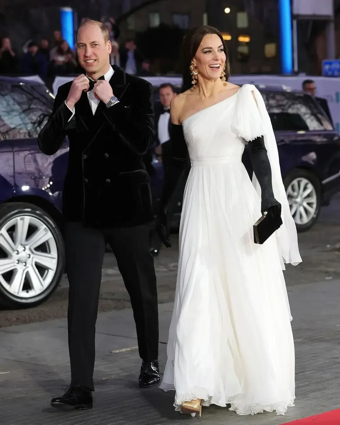 Vestidos de Fiesta de gasa blancos para mujer, línea A, un hombro plisado, hasta el suelo, vestidos formales de noche, vestido de fiesta Formal