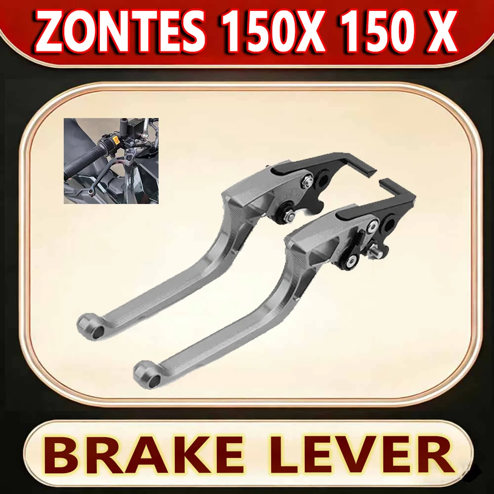 For ZONTES 150X 150 X Modified brake horn with parking function brake accessoriesFor ZONTES 150X 150 X Modified brake horn with