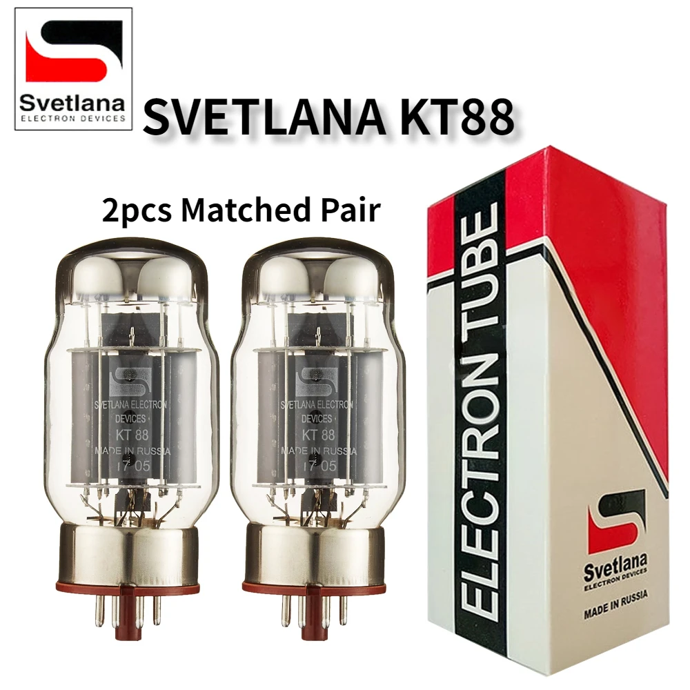 

SVETLANA KT88 Vacuum Tube HIFI Audio Valve Replace 6550 KT90 6P3P EL34 Electronic Tube Amplifier Kit DIY Matched Quad