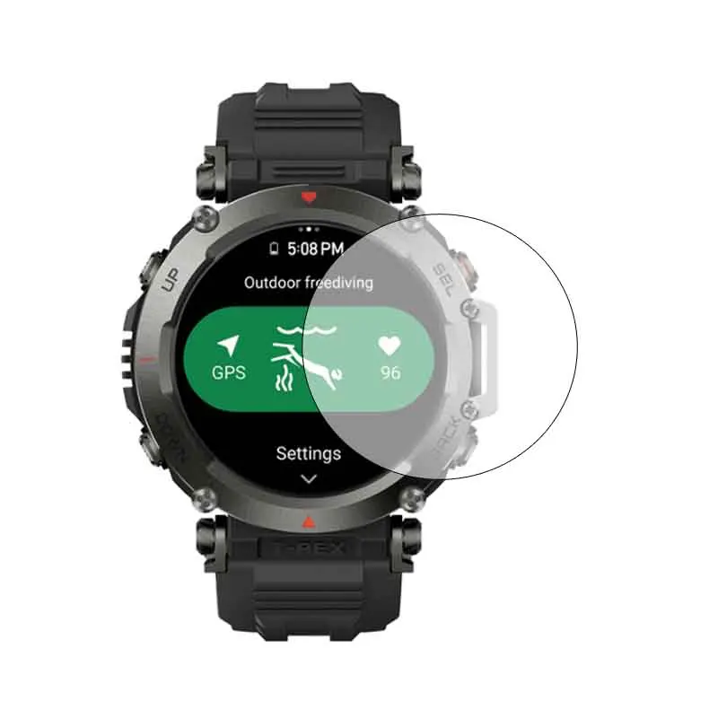 Hard Tempered Glass Protective Film For Amazfit T-Rex Ultra/2/Trex Pro Smart Watch Screen Protector Cover Ultra2 Accessories