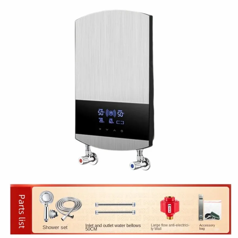 سخان مياه كهربي فوري تجاري ثلاثي الطور تسخين المياه الكهربائية السريعة حمام دش اسطوانة سخان مياه عالي الطاقة