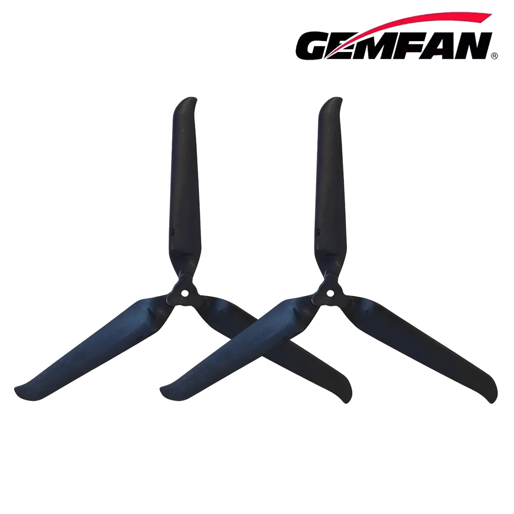 2pair/lot Gemfan F1051 CW CCW 2-Blade/3-Blade Folding Glass Fiber Nylon Propellers For Long Range FPV Drone