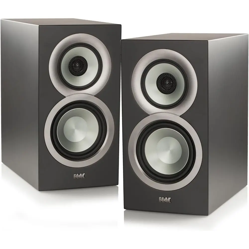 

Uni-i UB5 Slim Bookshel Speaker (inished Satin Black Cabinet, Pair)