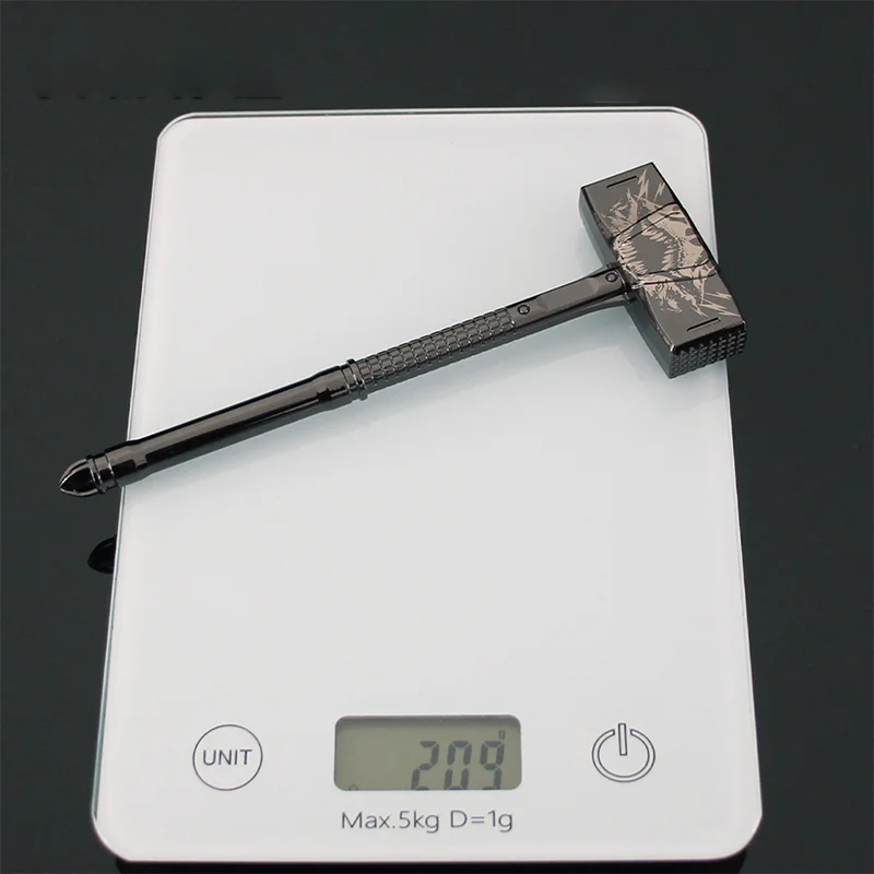 18 سنتيمتر ساحة اندلاع لعبة الأجهزة الطرفية المشاجرة سلاح الهيمنة القديمة الصلبة المطرقة نموذج الشكل لعبة معدني الحلي عمل الشكل #5