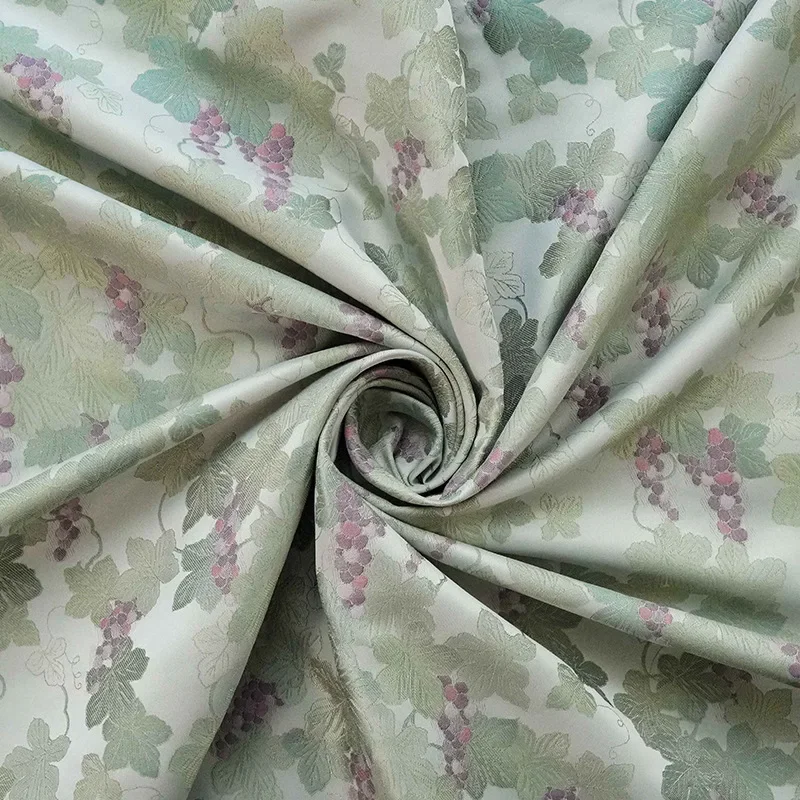 

1 Meter Grape Vine Artistic Style Jacquard Fabric Fashion Dress Skirt Bag Vest Decorative Sewing Fabric