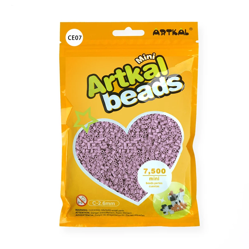 2.6mm 1000pcs/pack Mini Perler Hama Beads Iron Beads For Kids DIY Puzzles High Quality Handmade Gift Toy