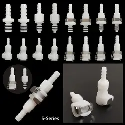 Quick Coupler Disconnect Fitting Coupling S-series Male Female Quick Shut-Off Hose Joint Tube Connector For Hose Pipe Tube