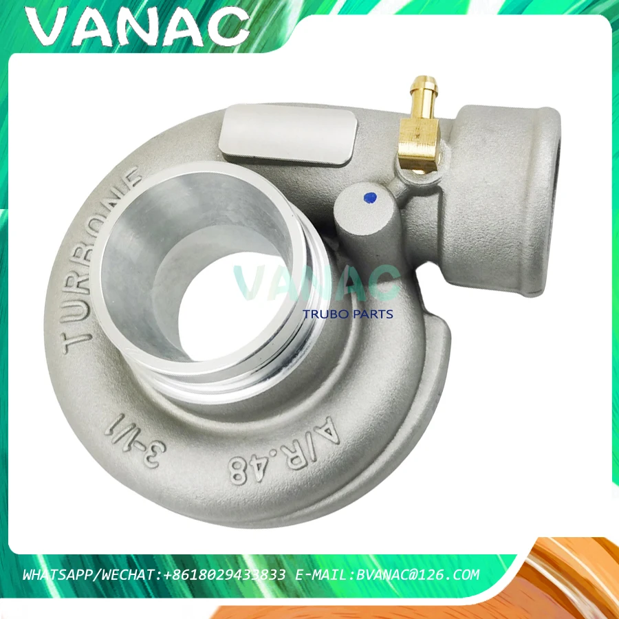 الشاحن التربيني ضاغط الإسكان لنيسان باترول 2.8 TD 115 HP RD28T 160/GR-Y60/260 1982-1998 TB2527 452022 14411-22J04 #3