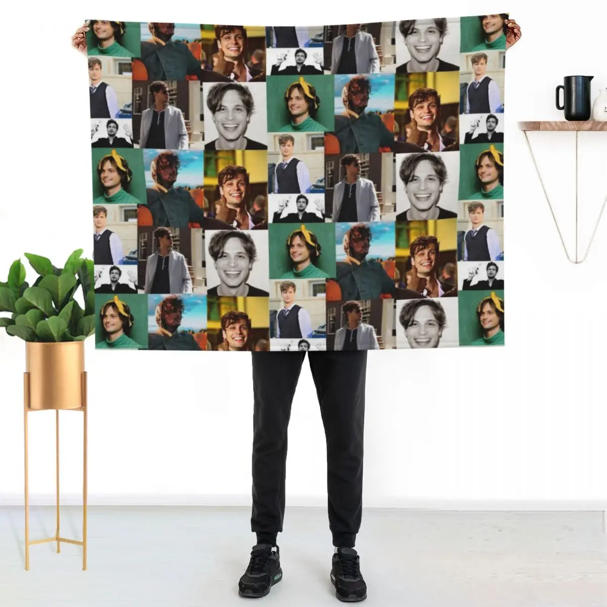Matthew Grey Gubler Throw Blanket Cute Plaid For Baby heavy to sleep Summer Thermal Retros Blankets
