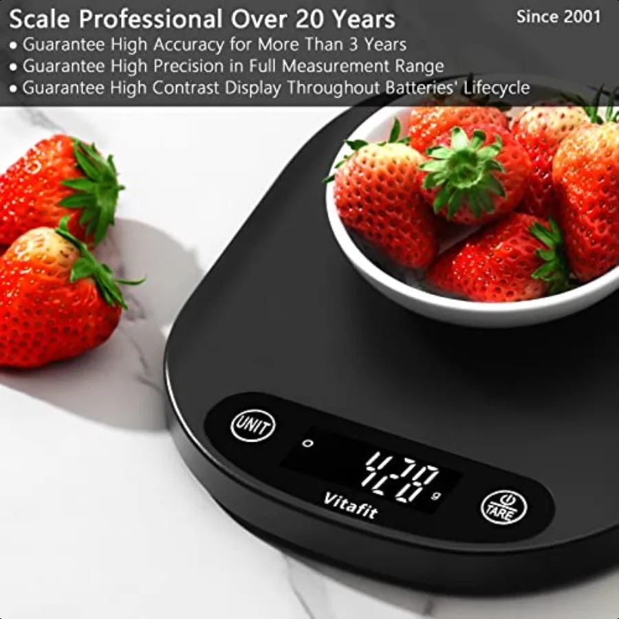 33lb 15kg Digital Food Scale in High Precision 0.1oz 1g Our Own Kitchen Scale Profional Factory Since 2001 Home and Kitchen ent