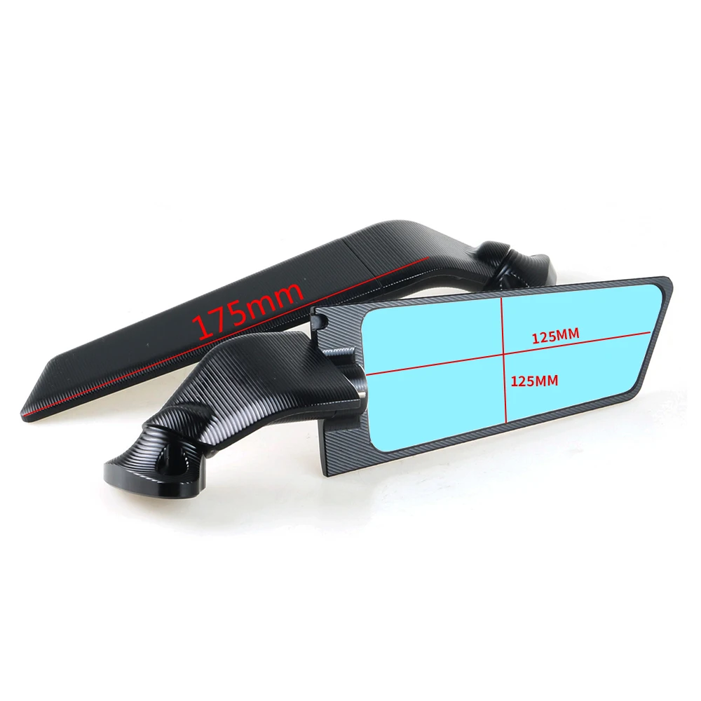 miroir  Para kawasaki zx4rr/zx25r/zx6r/zx10r/ninja400/ninja500 cnc liga de