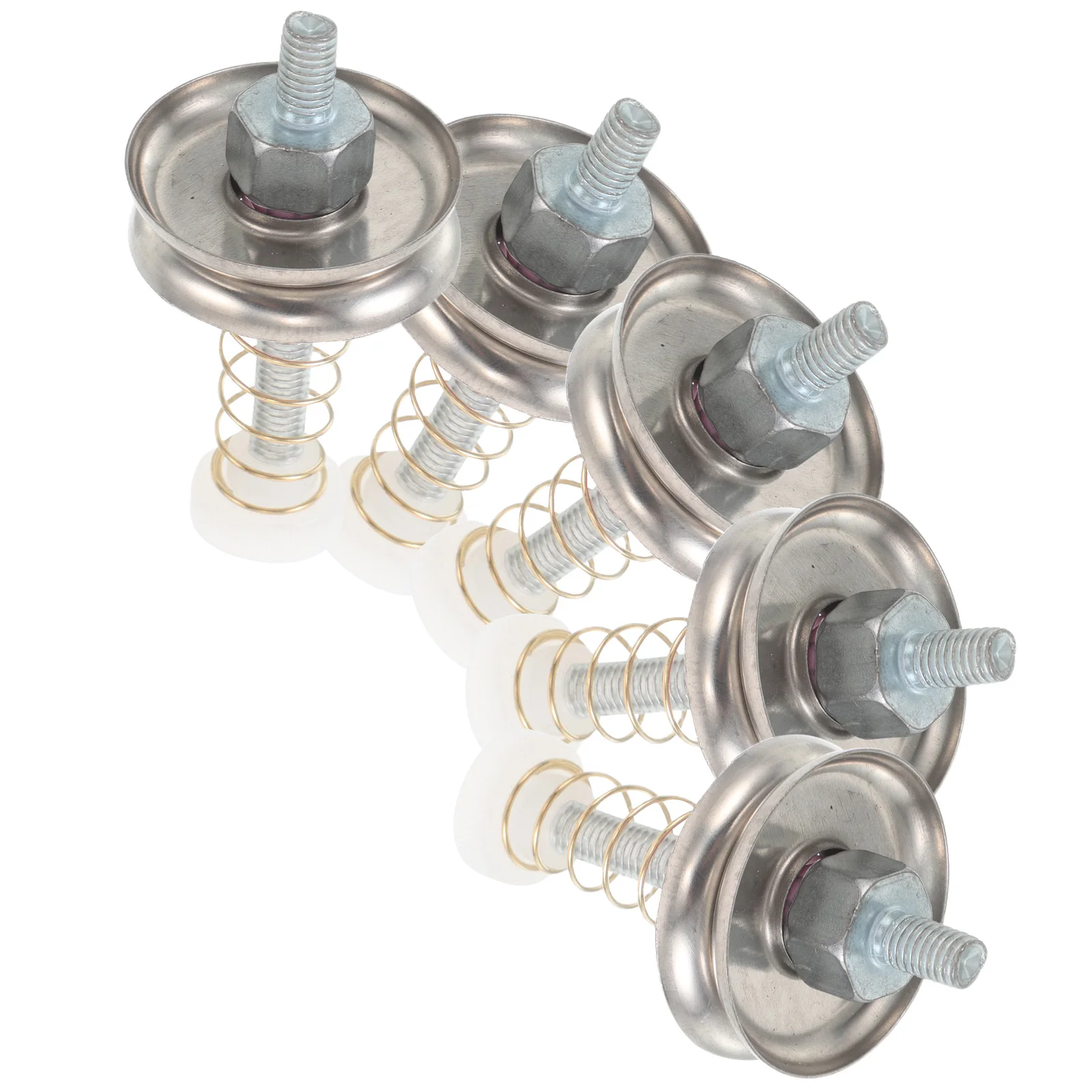 

5 Pcs Bandage Accessories Circular Knitting Machine Tensioners Yarn Control Spring Gadgets Plastic Wire Cord Knitter
