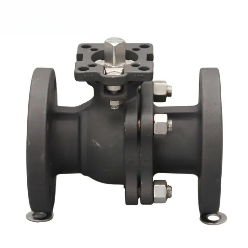 Heavy Duty Carbon Steel Flanged Ball Valve Industrial  High Platform
