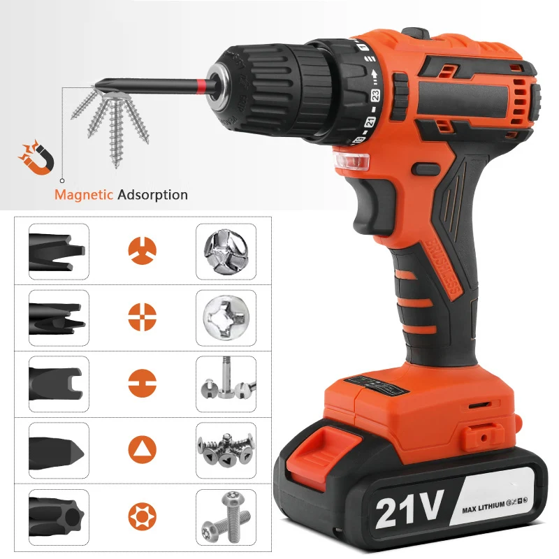 LUCHSHIY Screwdriver Set 68/36/26pcs Magnetic Torx Phillips Impact Screw Drill Bits Kit Repair Tool Kit 1/4\