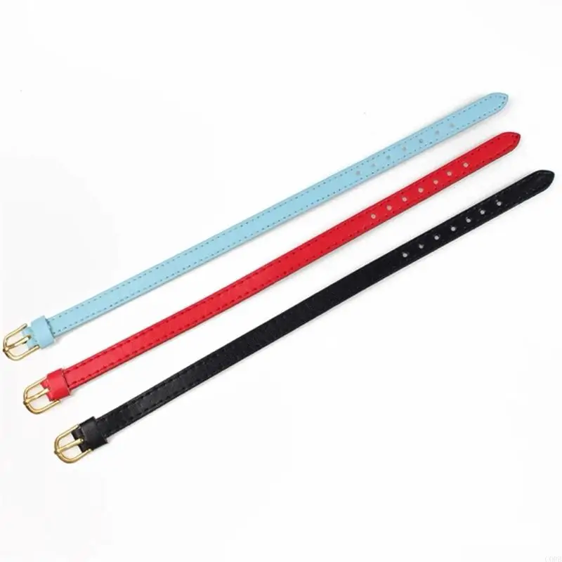

CORB Fashion Doll Belt Metal Clip Synthetic Fabric 1/16 Fashion Waist Belt Strap Varied